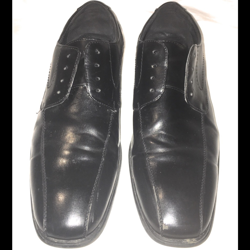 Men’s BRUNO MARC Leather Oxford Shoes Size 10.5